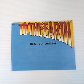 To the Earth NES Italian PAL A with Manual (Broken Box) - Working Tested