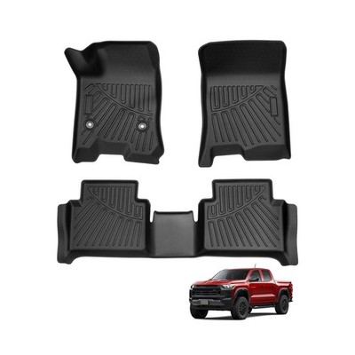 Powerty Floor Mats for 2023-2025 2026 Chevy Colorado/GMC Canyon Accessories, ...