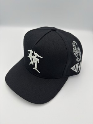 KTH Kill The Hype Sacred LA Paisley Rhinestone SnapBack Black