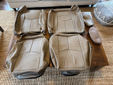 03-06 Chevy Silverado Sierra Upholstery Leather Seat Set Tan Trim Code 522