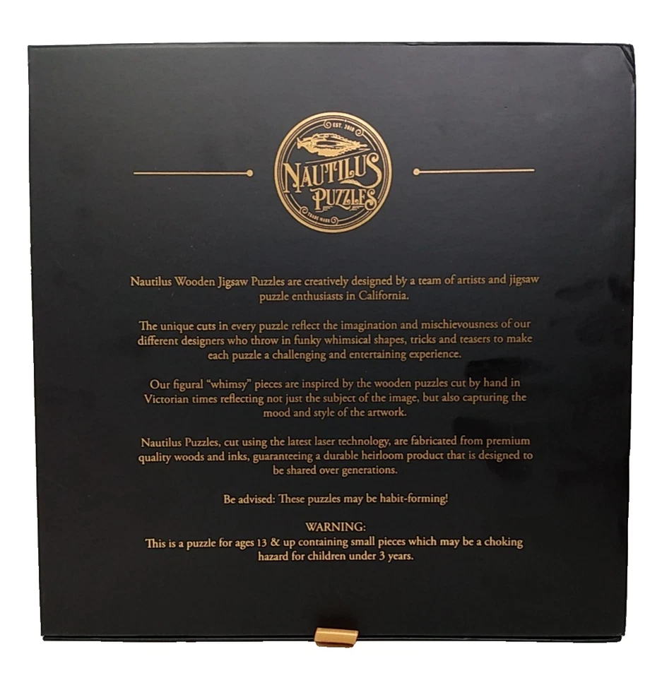 鹦鹉螺木制拼图成人 - 客厅 - 495 件 18' x 9.5 — 第 4/4 张图片