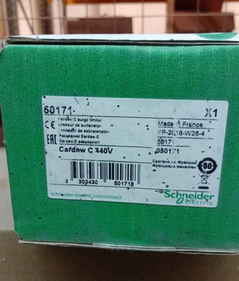 Schneider 50171 SURGE LIMITER CARDEW 440V AC, Made in France