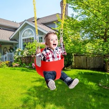 Children Full Bucket Swing for Toddler Seat Set Playground Outdoors Play Fun