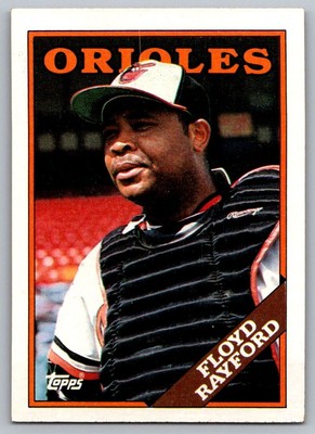 1988 Topps Floyd Rayford Baltimore Orioles #296
