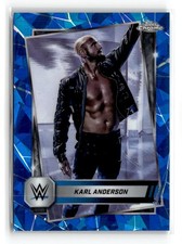 2025 Topps Chrome WWE - Karl Anderson #79 Sapphire Edition