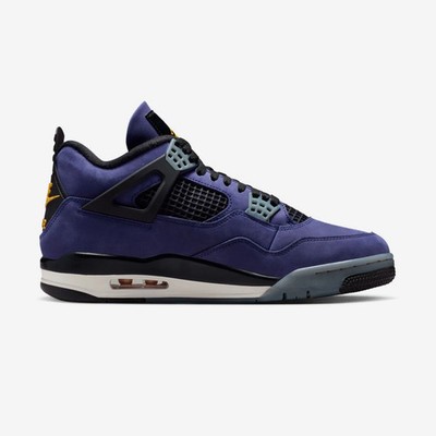 Nike Air Jordan 4 Retro 'Lakers' Jordan 4 AJ4 Imperial Purple