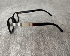 Burberry B 2162 3001 Black Rectangular Full Rim Eyeglass Frames 53-17 140