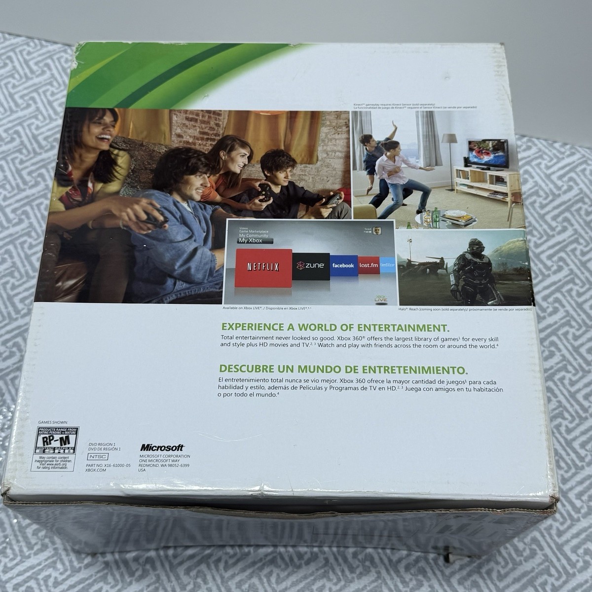 Microsoft Xbox 360 Launch Edition 256GB Black Console for sale