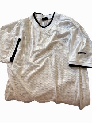 Vintage Starter Pullover Jersey White Mesh Black Accents Medium