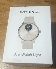 Withings ScanWatch Light Sand 37mm HWA11-MODEL 1 All-Int Used