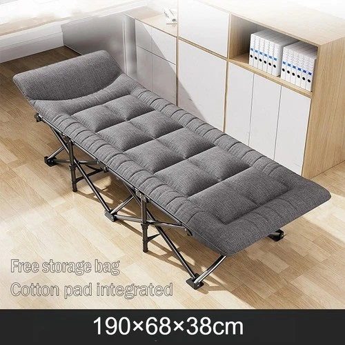 Feldbett Bis 200kg Campingbett Campingliege Gästebett Klappbett Reise XXL 190cm - Bild 9 von 14