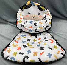 Fisher Price Sit Me Up Floor Seat Cute Cow Replacement Part Fabric Cover