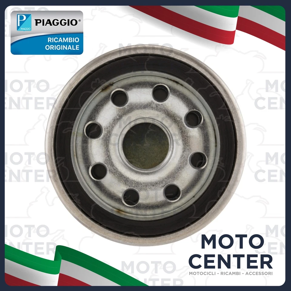 FILTRO OLIO ORIGINALE PER SCOOTER PIAGGIO APRILIA GILERA DERBI ITALJET MALAGUTI - Imagen 3 de 4
