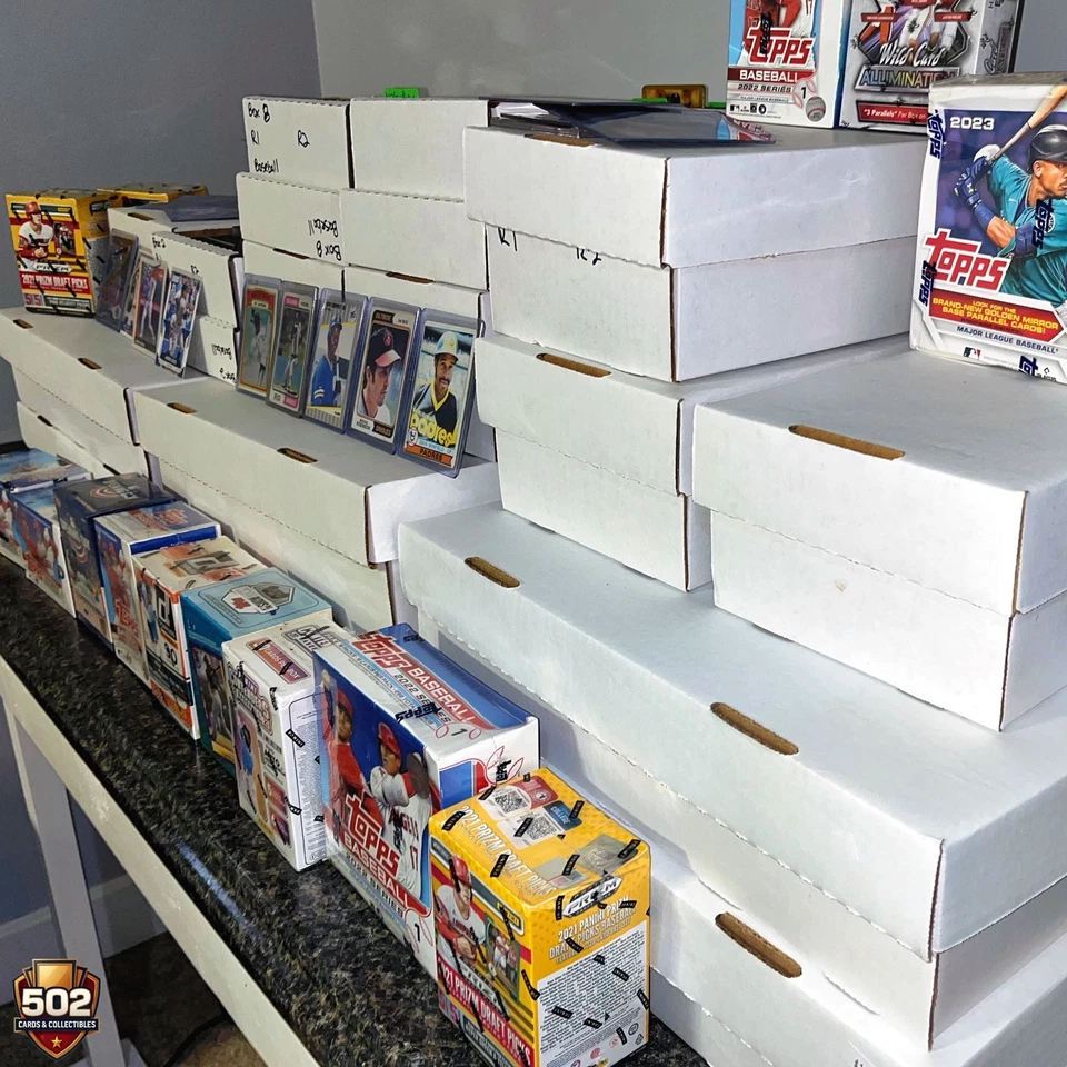 Lote de 100 tarjetas de béisbol MLB • AUTOMÁTICO GARANTIZADO, PARCHE y 2 tarjetas de los años 50-60 Foto 3 de 4