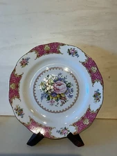 Royal Albert Lady Carlyle Dinner Plate ~10.4" Diameter Made in England