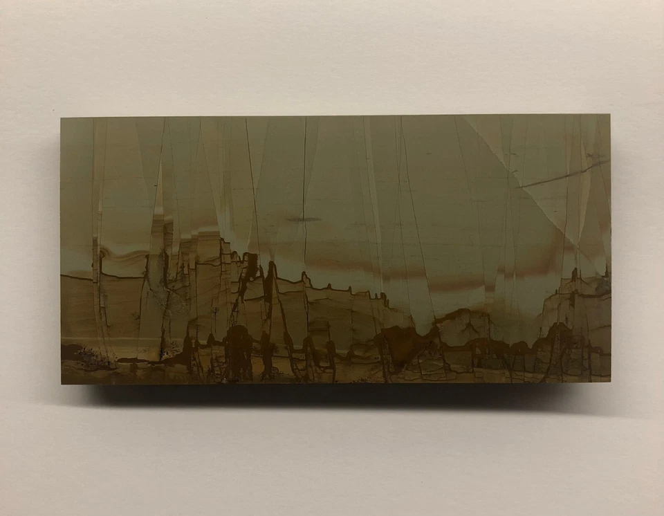 Pietra Paesina Slab (~4" x ~2") - Image 3 of 4