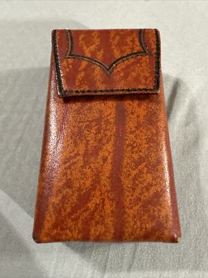 vintage cigarette case india 3 Vintage Metal Pocket Cigarette Case Wallet Map Of India
