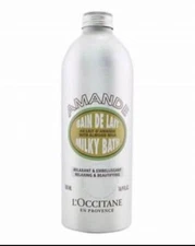 L'occitane Almond milk Milky Bath 16.9 oz New Amande free ship relaxing READ