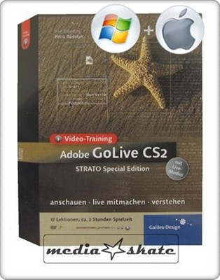 Adobe Golive CS2 Video Lehrgang 17 Lektionen von Galileo Design
