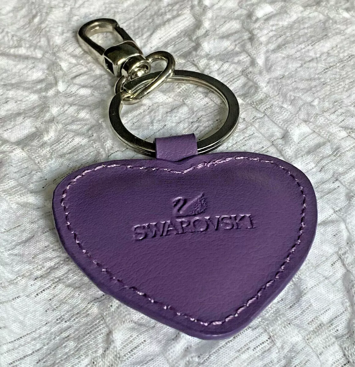 Swarovski heart keychain sale