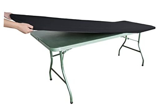  iGear Stretch Fabric Table Top Cap Cover, fits 6' Tables, Polyester/Spandex, 