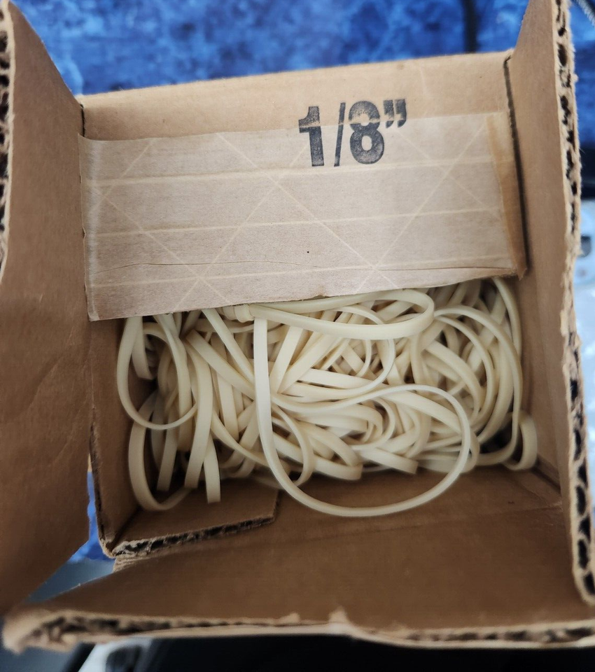 F.A.I. 1/8" TAN Super Sport Rubber For Freeflight Model Airplane NEW