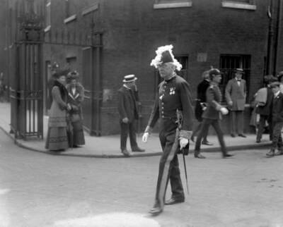 Ex Prime Minister Arthur Balfour at the King George V Levee 1911 Old Photo