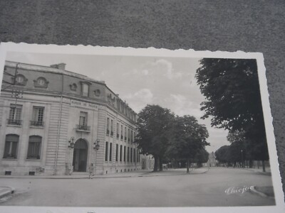 Vintage 1956 ISSOUDUN Indre La Banque de France Postcard