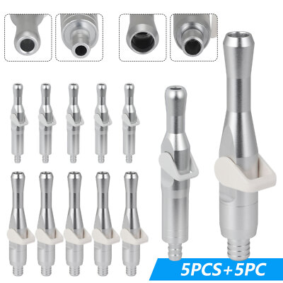5*Dental Saliva Ejector Suction Tips Adaptor Valve HVE/SE Universal Strong/Weak