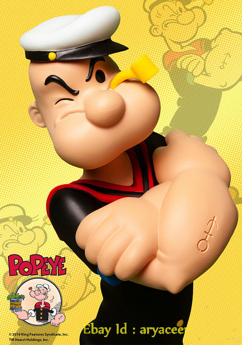 ZCWO 60cm/24in Popeye 90th Anniversary Statue Collectible