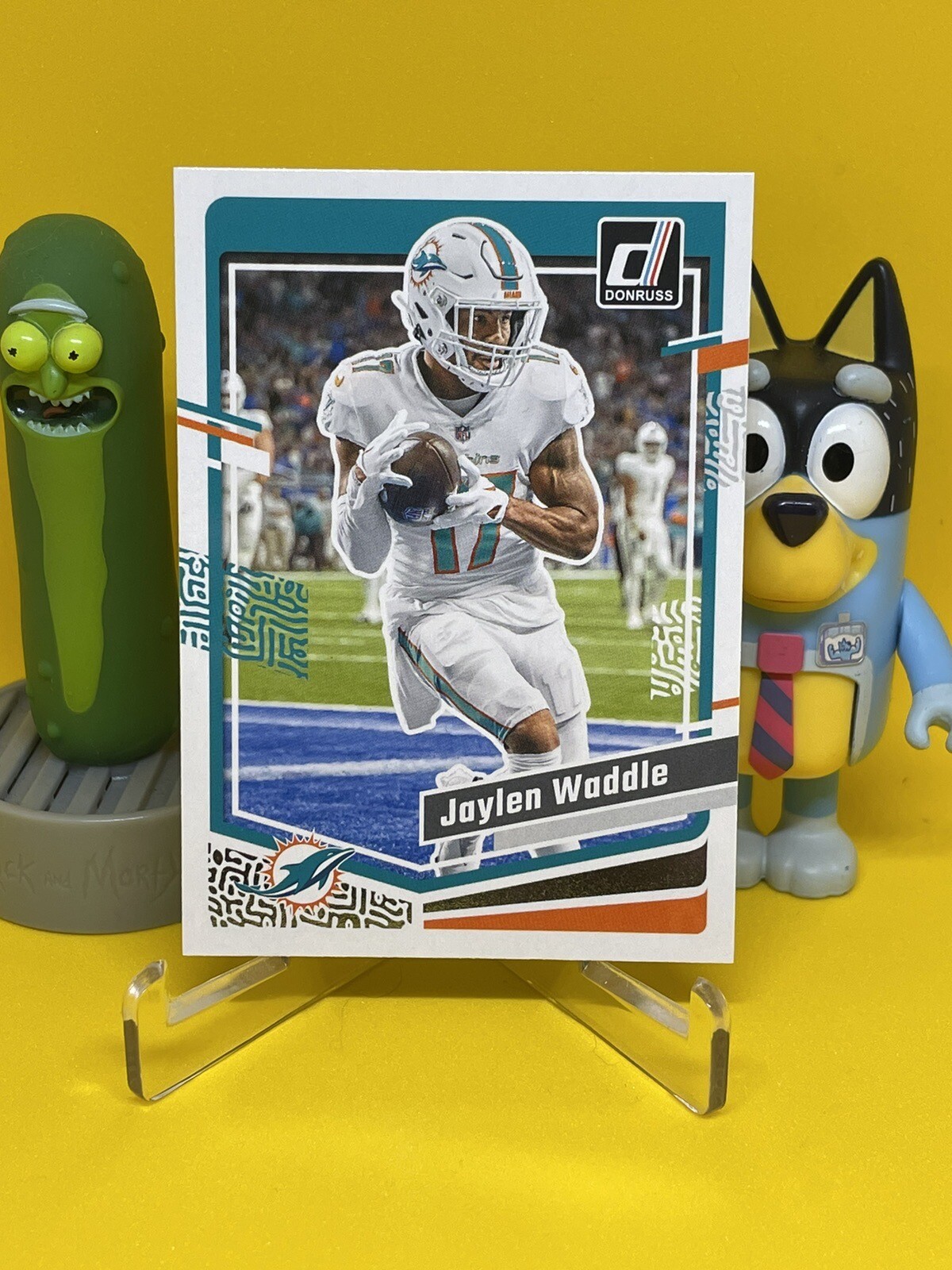 2023 Donruss Base #185 Jaylen Waddle - Miami Dolphins