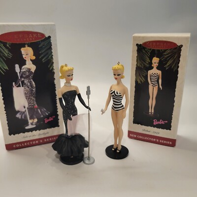 Hallmark Barbie Ornaments Debut-1959 Solo in The Spotlight