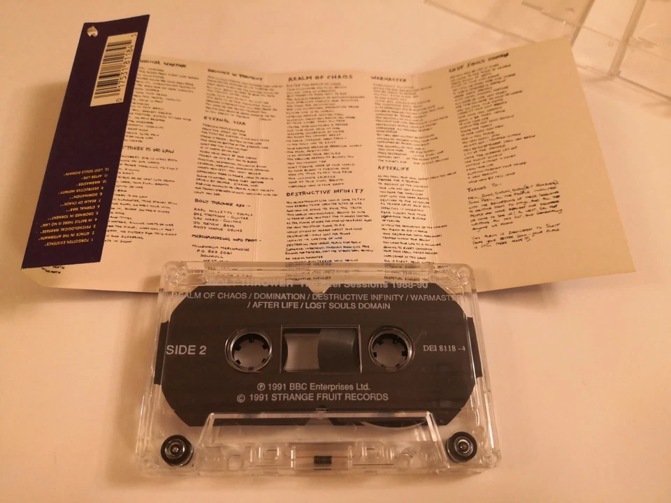 BOLT THROWER  The Peel Sessions 1988 - 90 Cassette MC Benediction Asphyx Autopsy - Image 4 of 4