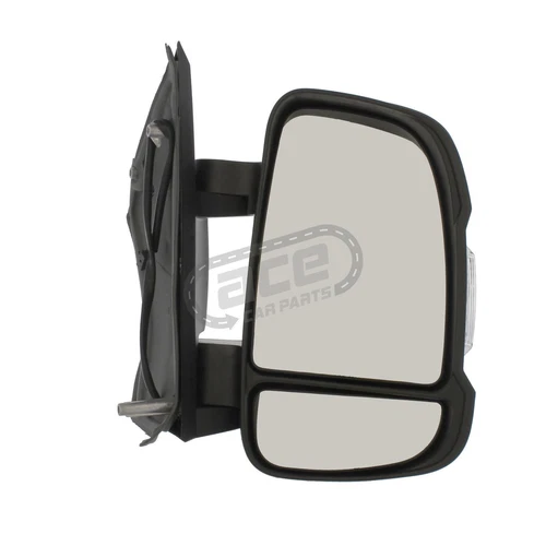 Electric Short Arm Wing Door Mirror For Fiat Ducato 2006-2024 5w Bulb Right Hand