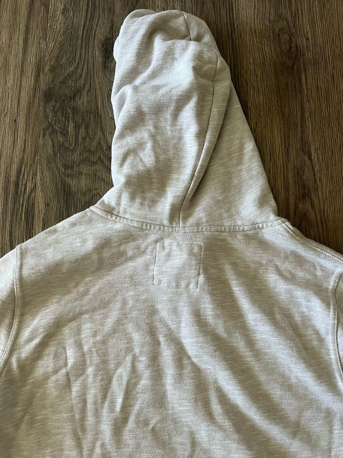 OFF WHITE Hollister Felpa con Cappuccio Donna XL Small Beige Off White Felpa Tasca con Cappuccio Logo