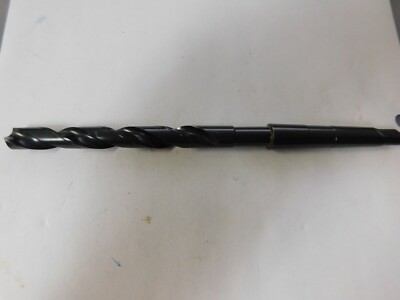 Morse Cutting Tools 13/32'' 118D 1MT HSS B/O Taper Shank Drill 10026
