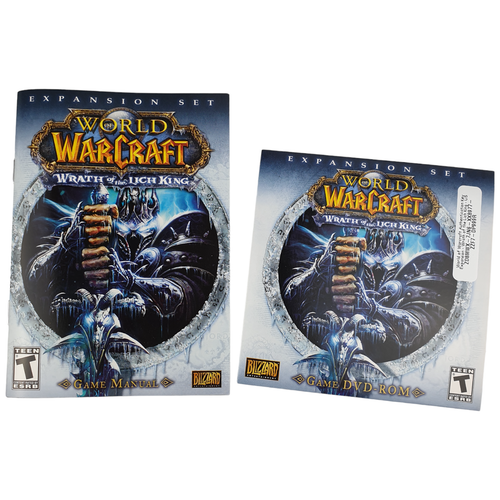 World of Warcraft Wrath of The Lich King Exp Pack Blizzard Window XP Manual 2008 - Picture 9 of 16