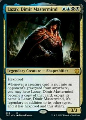 Lazav, Dimir Mastermind ~ Kommandant: Zendikar Rising [neuwertig] [Magie]