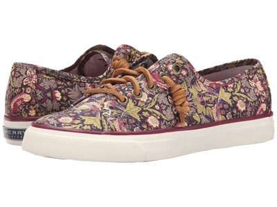 floral boat shoes