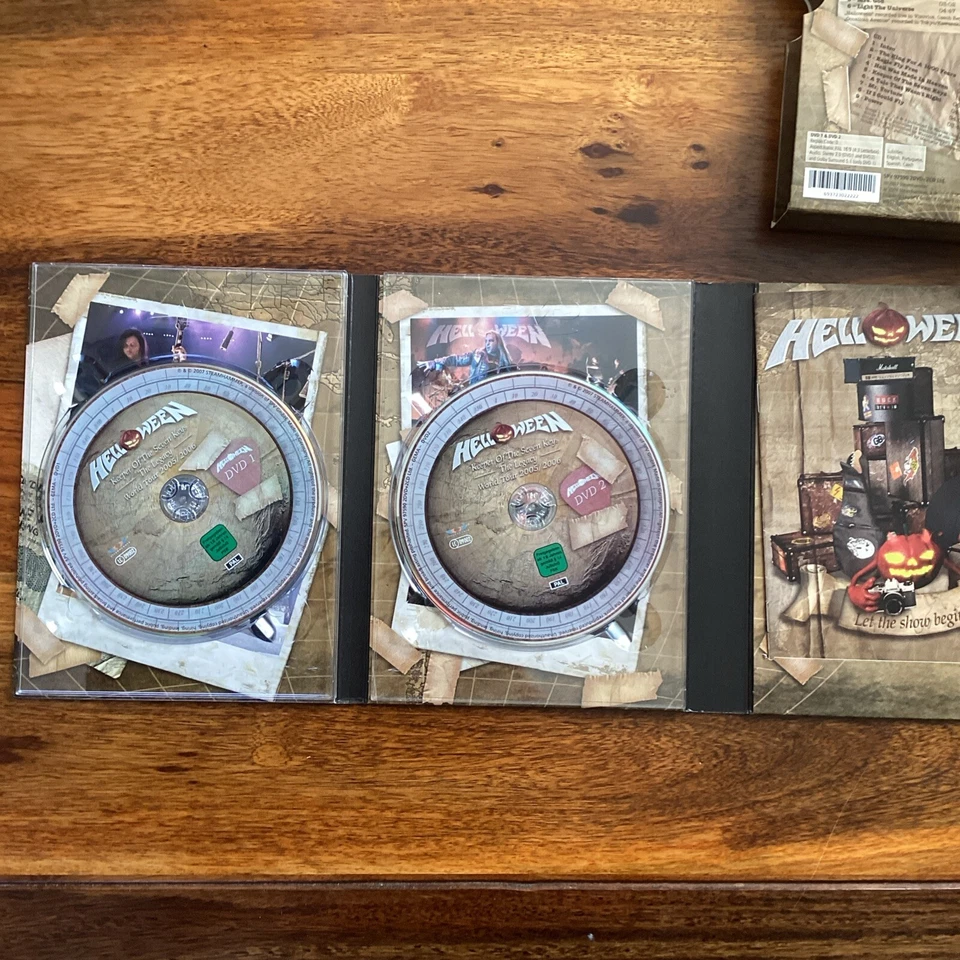 🔥HELLOWEEN🔥CD DVD Big Box⭐️World Tour⭐️2005/2006⭐️Live Keeper Seven Keys✅RAR‼️ - Bild 3 von 4