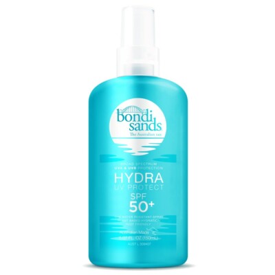 Bondi Sands Hydra UV Protect SPF 50+ Spray 150ml Australian Made UVA / UVB