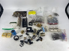 HUGE LOT Assorted Vintage Electrical Repair Parts Components OVER 10 POUNDS