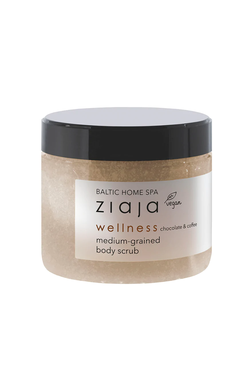 Ziaja Unisex White Baltic Home Spa Wellness Medium-Grained Body Scrub 300Ml In - Image 2
