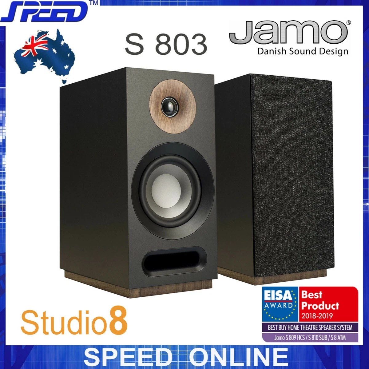 S 803 bookshelf speaker 2025
