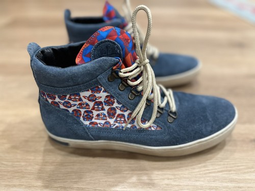Inkkas X Star Wars Camping Boots Suede Size 13 Blue