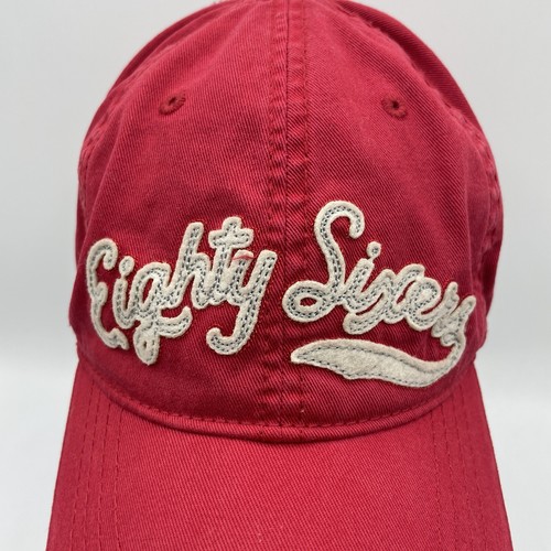 Gap Kids Hat Eighty Sixers Youth L/XL Red Adjustable Strapback Baseball Dad Cap - Picture 2 of 12