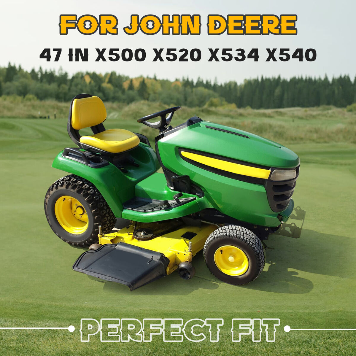 Lawn Mower Front Hood For John Deere Tractors X500 X520 X534 X540