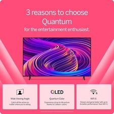 Vizio 55” Class Quantum 4K QLED HDR Smart TV 7