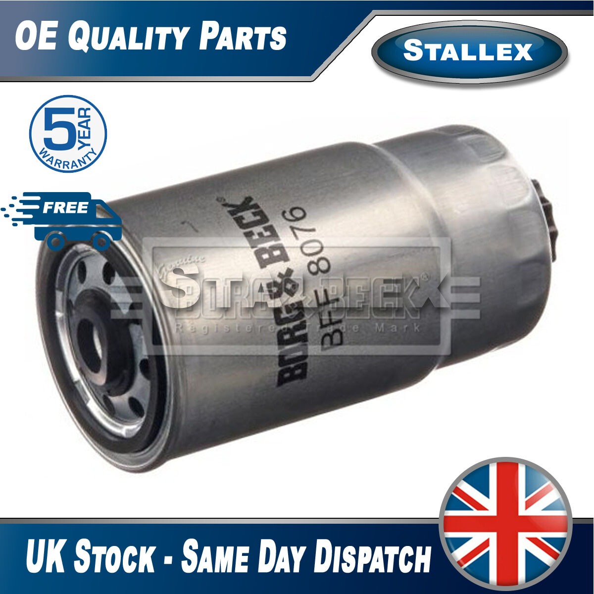 Fits Fiat Doblo Stilo LDV Maxus Alfa Romeo 147 GT Fuel Filter Stallex 77362338 eBay