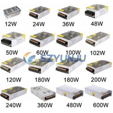 Power Supply LED lighting transformer AC110V 220V to DC12V 1A 2A 3A 5A 10A 20A